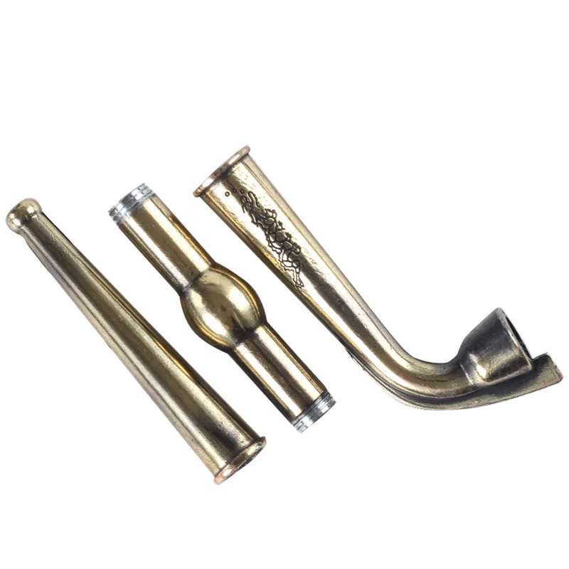 Ручная трубка из медного сплава для курения табака трубки домашвечерние НКИ