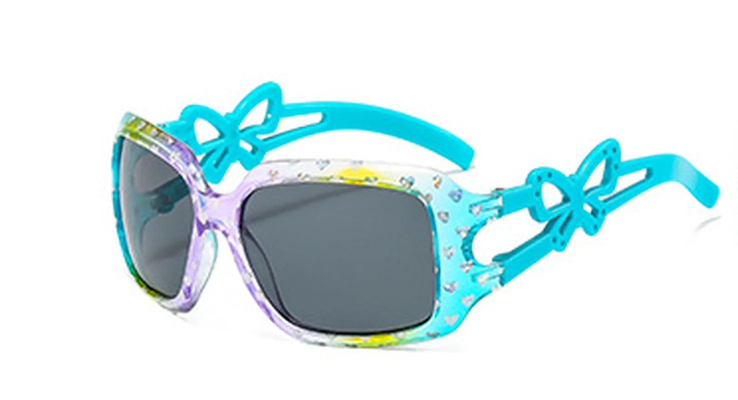 

Children's Sunglasses UV Protection Cartoon Butterfly Decoration Catwalk Lightweight and Pressureless Comfortable Nose Pads