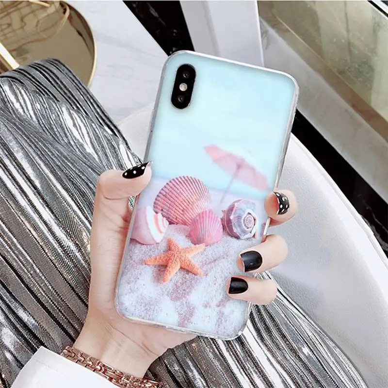 

YNDFCNB Shell art Phone Case For iPhone X XS MAX 6 6s 7 7plus 8 8Plus 5 5S se 2020 XR 12 11 pro max case