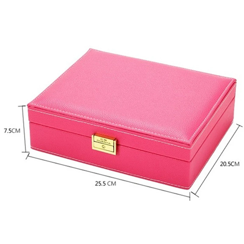Кожаная шкатулка для хранения украшений|storage box|wooden storage boxbox for |