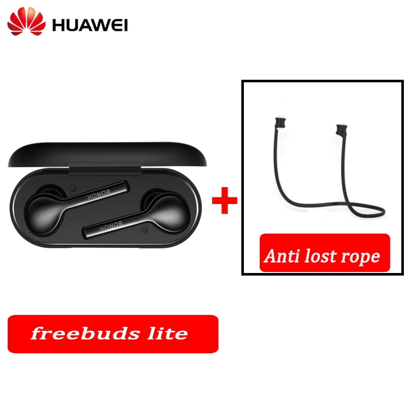 freebuds lite rope Flypods lite Honor Flypods Lite беспроводные наушники Bluetooth 4,2 водонепроницаемые IP54 управление нажатием - Цвет: freebuds lite rope