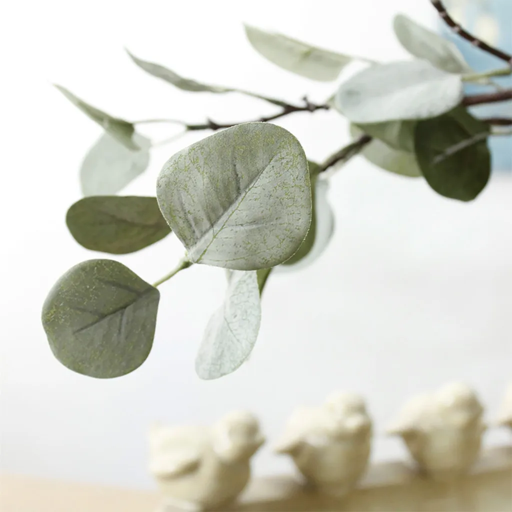 Имитация поддельных растений имитация денег трава цветок композиция лист дома