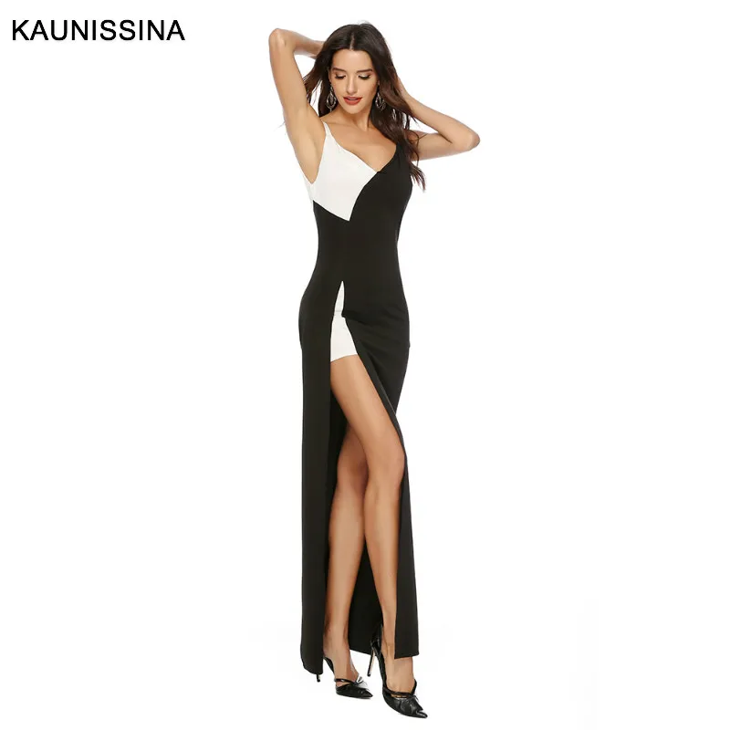 Женское коктейльное платье с V-образным вырезом на бретельках | Свадьбы и