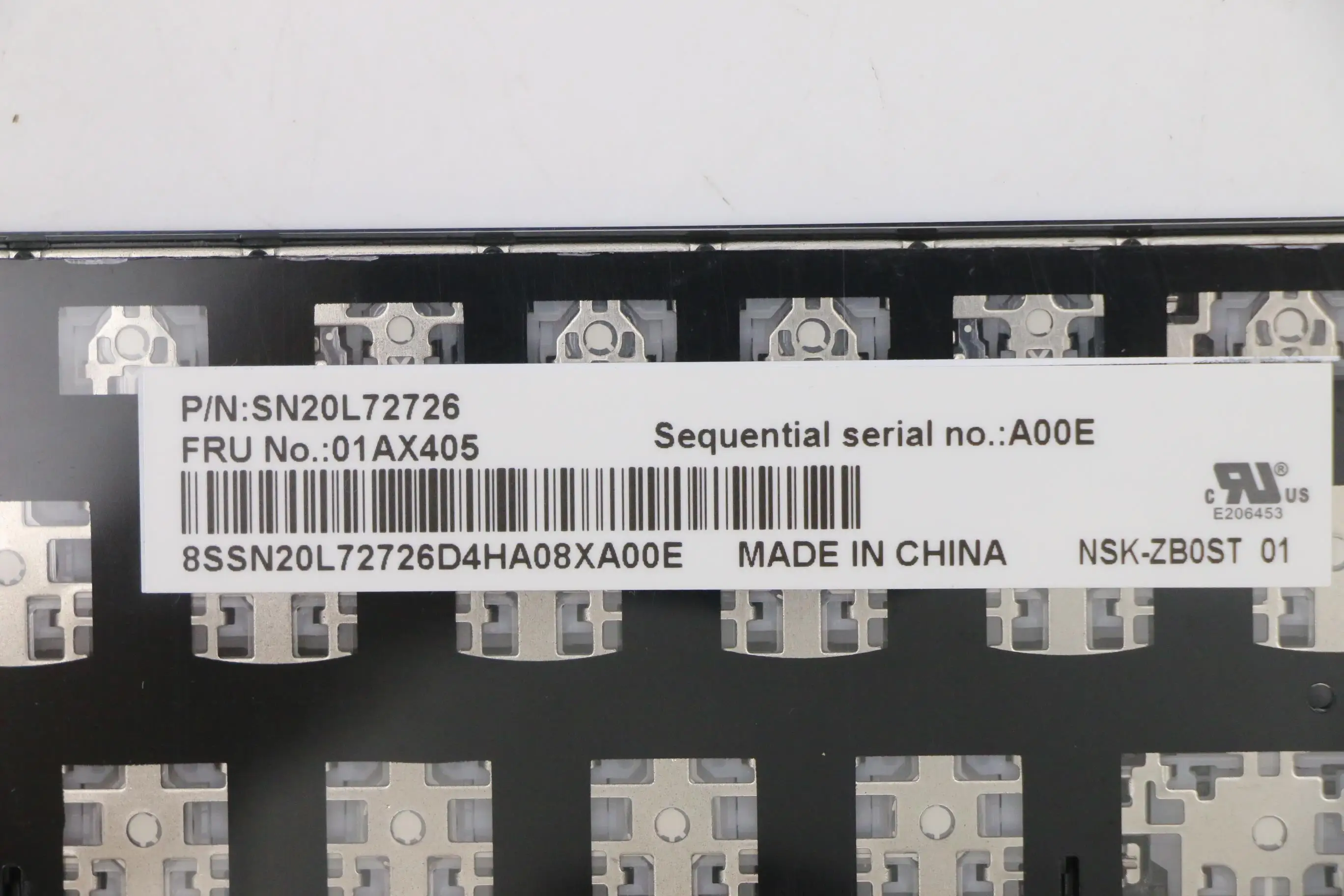 Новая оригинальная американская английская клавиатура для Lenovo Thinkpad T470 T480 A475 A485