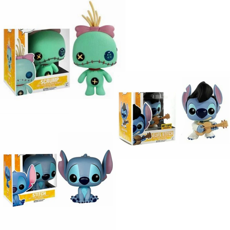 FUNKO фильмы Scrump 126 # Elvis Stitch 127 159 виниловые фигурки героев коллекционные модели