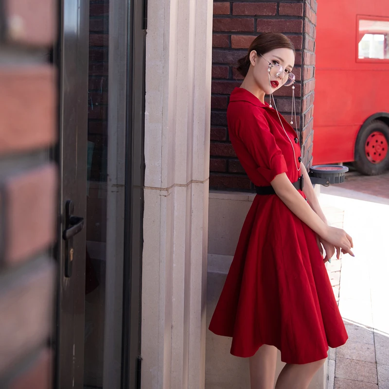 Винтажное платье в стиле ретро 50-60-х годов Женская туника с вышивкой под юбку