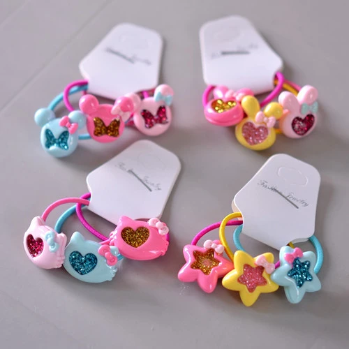 3 шт. Детские эластичные повязки на голову кролика|Аксессуары для волос девочек| |