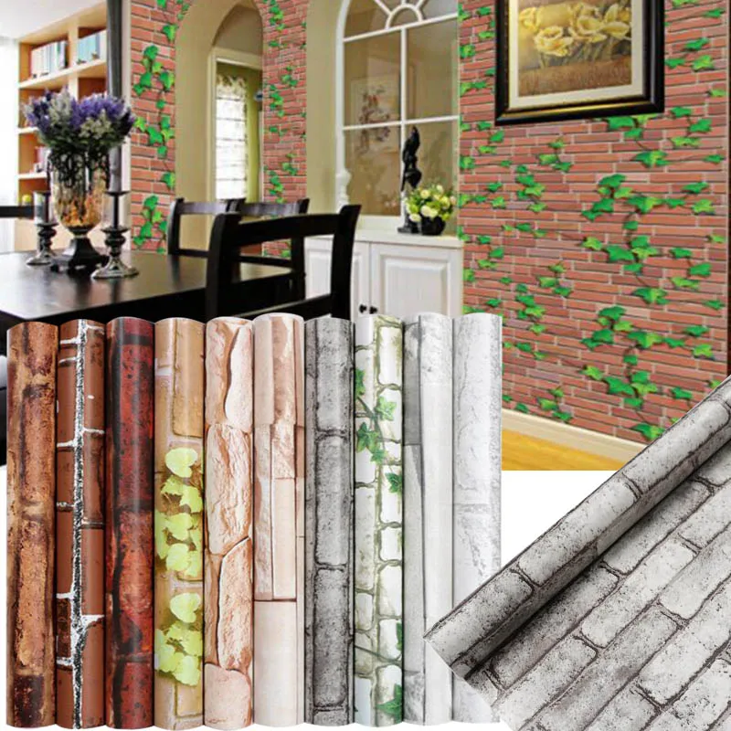 Обои моделирование домашний Декор Гостиная 45*100 см ПВХ экологически 3D обои для