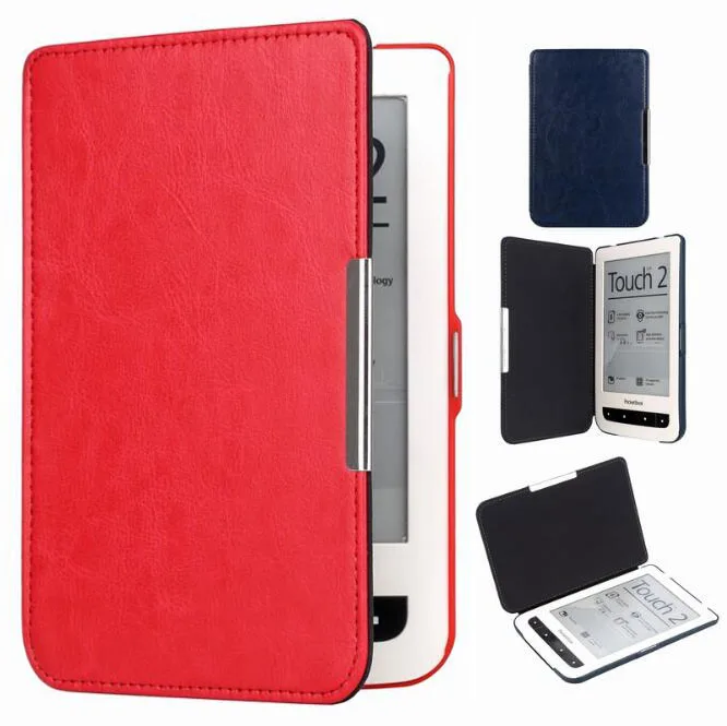 Роскошный чехол из искусственной кожи для pocketbook touch lux 3 basic 2 защитный 614/624/626/640