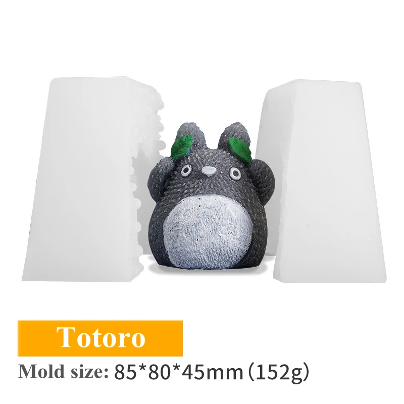 Тоторо лампы в форме свечи прессформы сделай сам поделки ручной работы