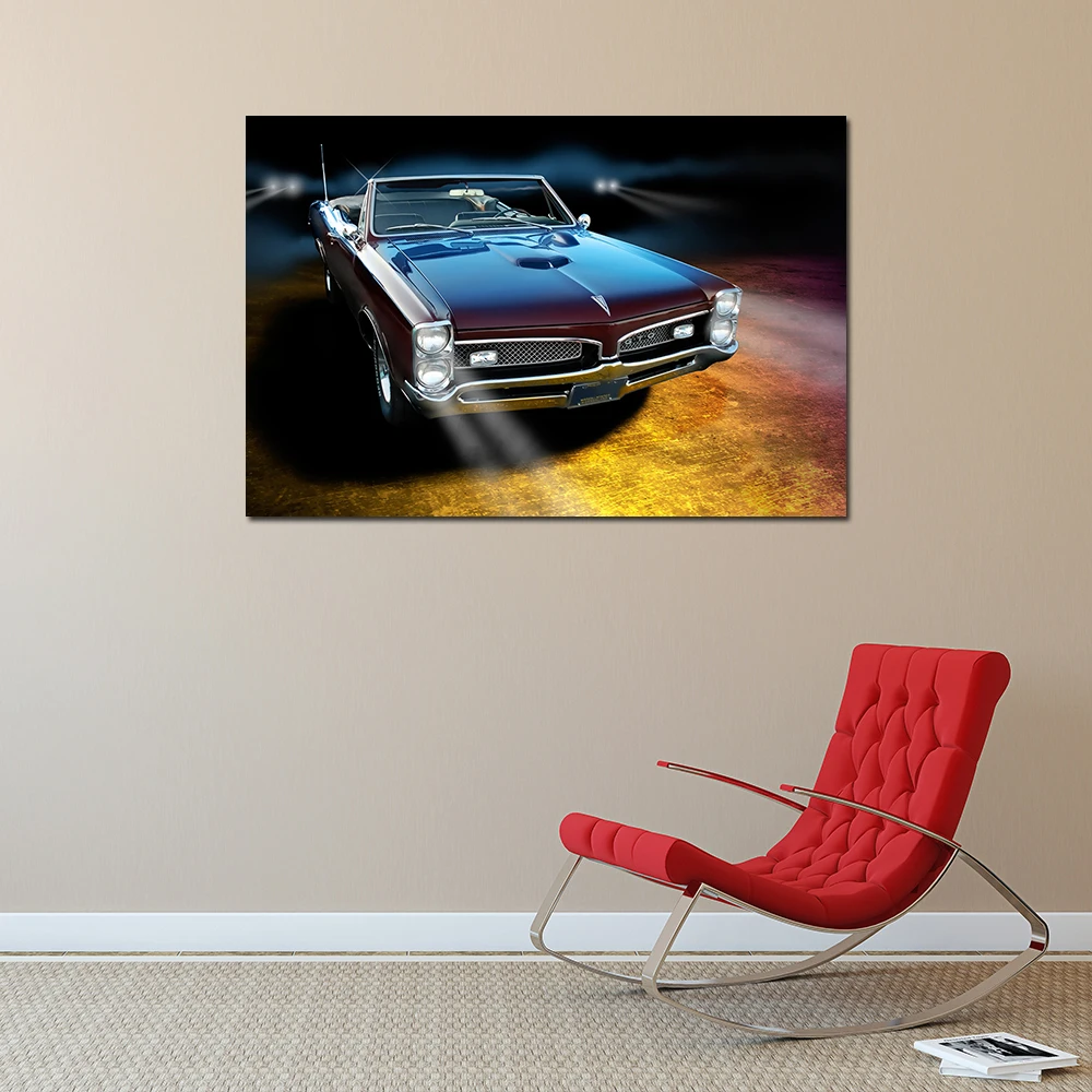 1967 Pontiac GTO классические обои Supercar настенные художественные подарки постер и
