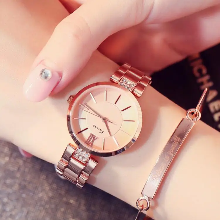 KIMIO 6133 женские часы наручные с магнитной застежкой модные кварцевые бриллиантами