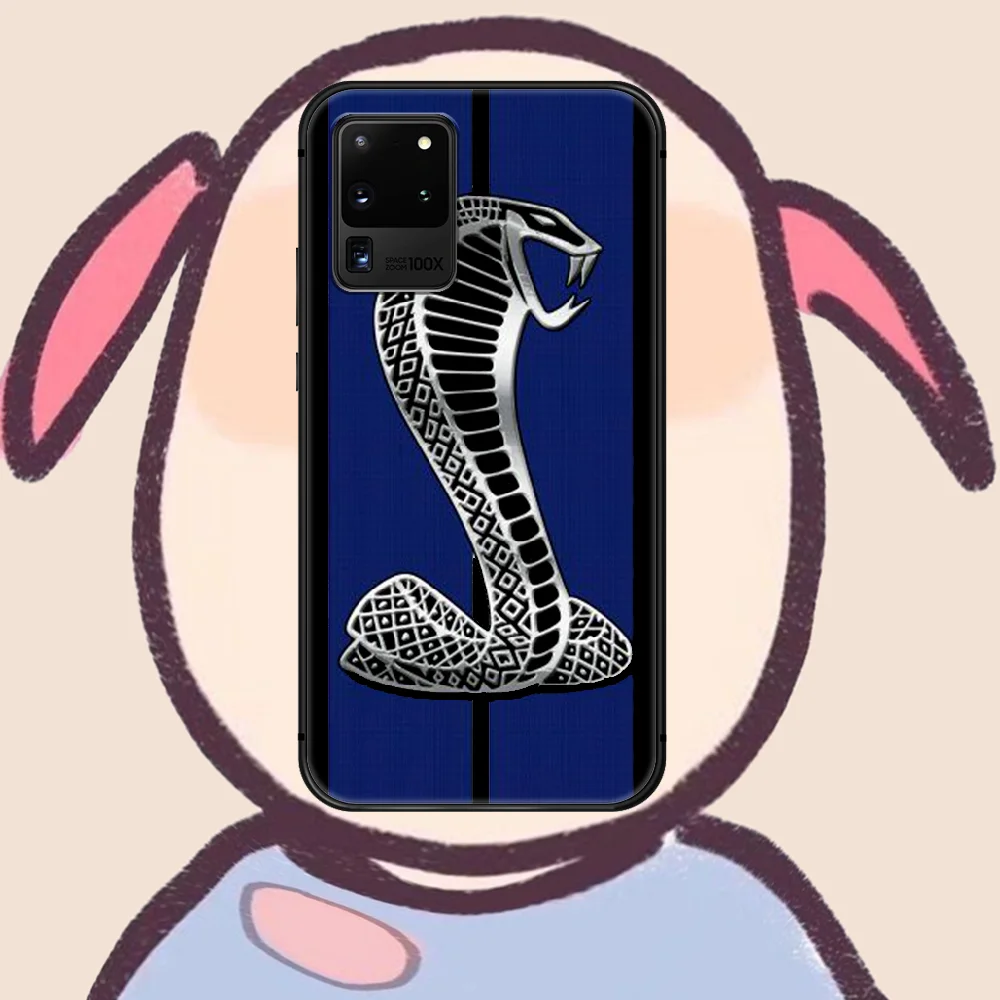 

Sports car shelby Phone Case Cover Hull For Samsung Galaxy S 7 8 9 10 e 20 FE edge uitra plus Note 9 10 20 black Bumper Tpu