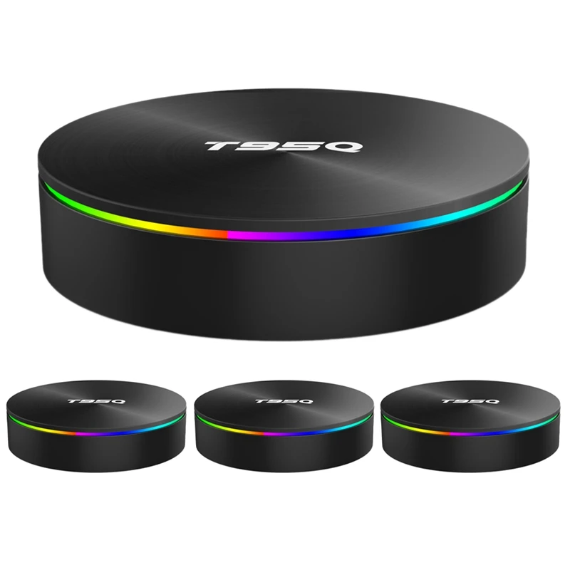 

Домашний кинотеатр T95Q 4 ГБ 32 ГБ ТВ-приставка Android 9,0 4K Smart Media Tv Set-Top Box Player
