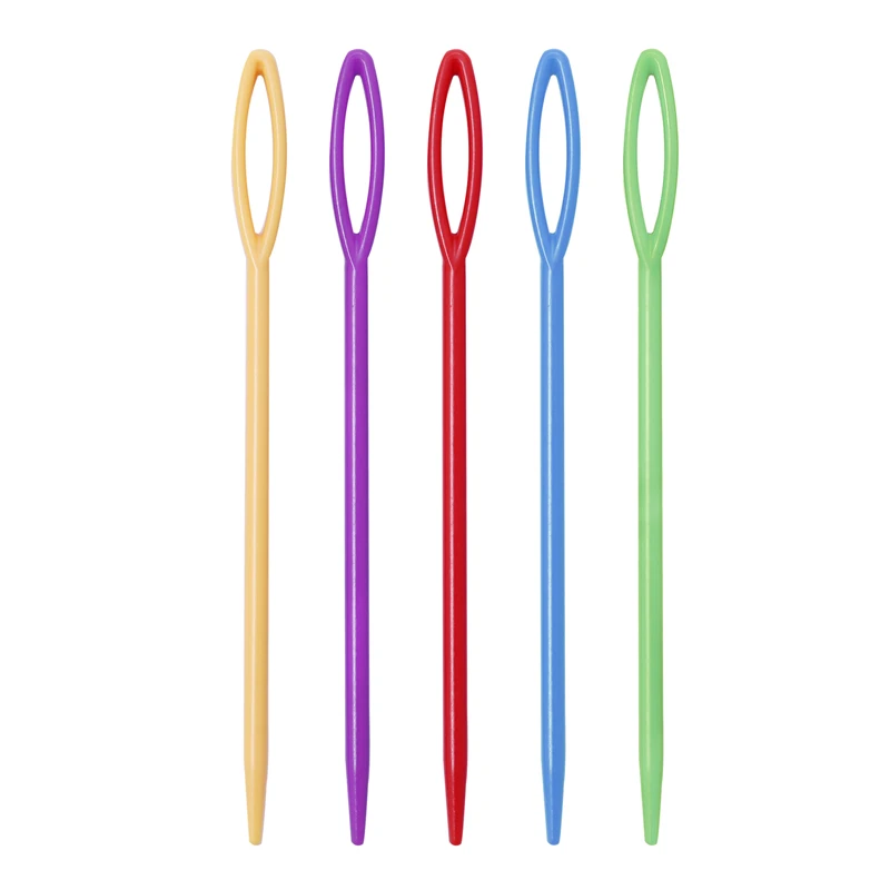 MIUSIE 500 шт 9 см пластиковые швейные и вязальные спицы крючки для вязания крестиком