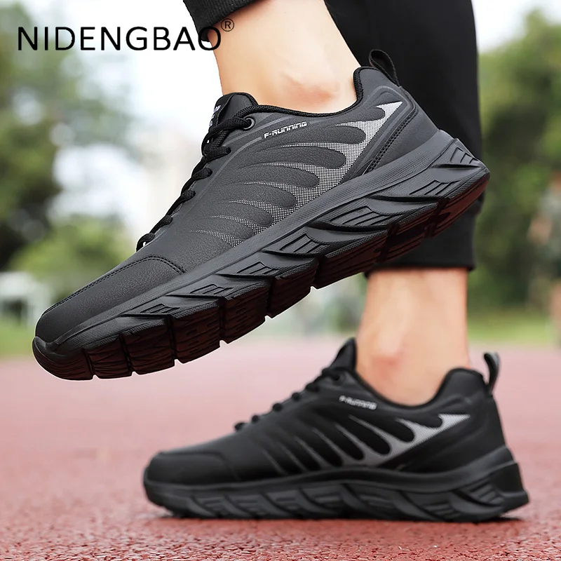 Spring Autumn Men Sneakers Fashion Waterproof Outdoor Walking Jogging Running Sports Shoes Gym Trainers Male Flat Casual Shoes
