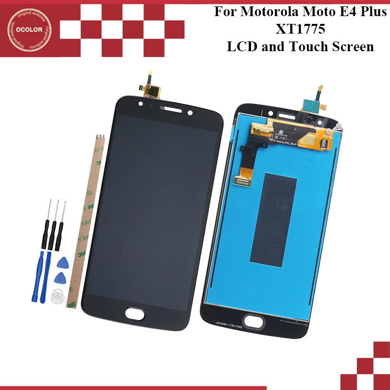 Ocolor для Motorola Moto E4 Plus XT1775 XT1776 версия США ЖК дисплей и сенсорный экран 5 &quot замена в