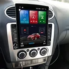 Автомобильный мультимедийный плеер IPS DSP Android 10 64 Гб экран Тесла для Ford Focus 2 3 Mk2Mk3 аудио радио GPS навигация головное устройство