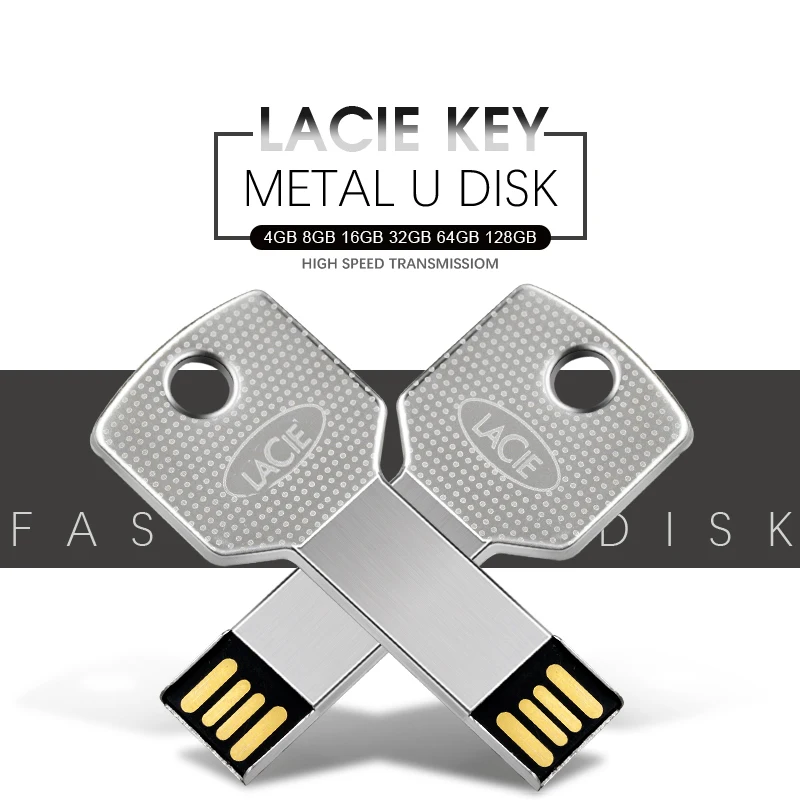 Usb флеш накопитель lacie в металлическом корпусе 4/8/16/32/64/128 ГБ|USB флэш-накопители| |