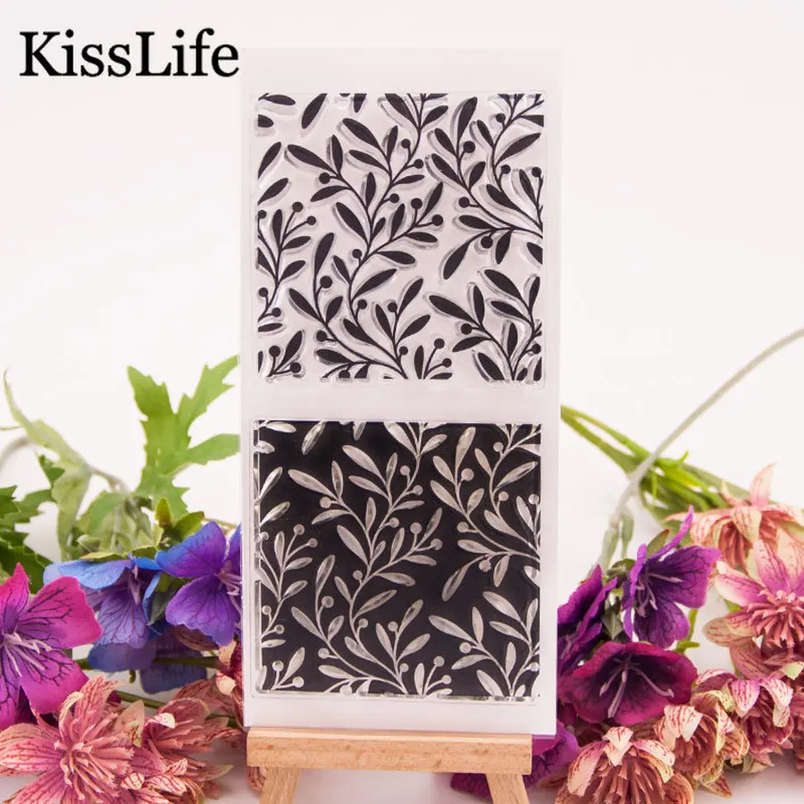 Новинка 2019 1 лист листьев квадратная рамка прозрачные резиновые марки для