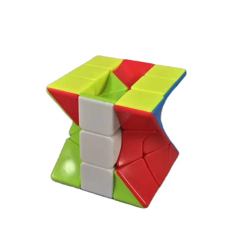 Кубик магический Fanxin Twisty 3x3 пазл без наклеек твист куб Magico 3x3x3 треугольная форма