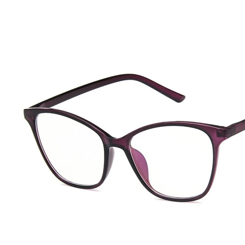 Новые ретро очки &quotКошка&quot прозрачное плоское зеркало очищает линзы Instagram