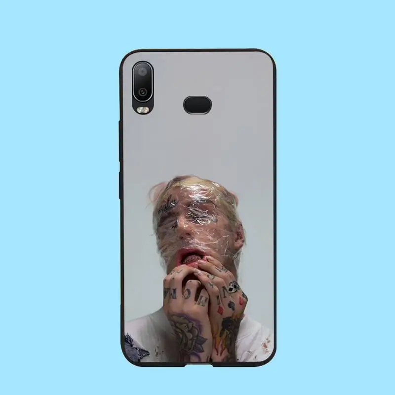 PENGHUWAN Lil Peep Coque Shell чехол для телефона Samsung A10 A20 A30 A40 A50 A70 A71 A51 A6 A8 2018 | Мобильные