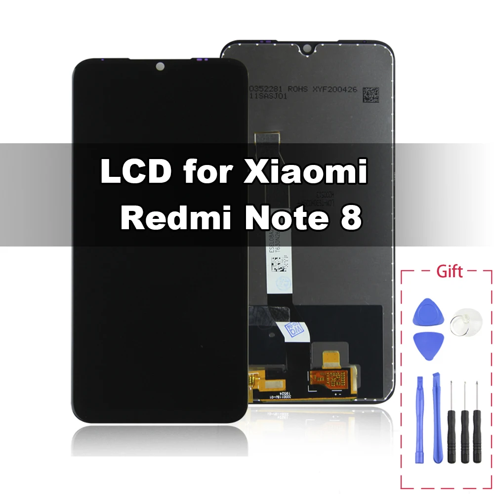 

100% Tested for Xiaomi Redmi Note 8 LCD screen replacement Note8 LCD display touch digitizer Assembly with frame AAA Quality