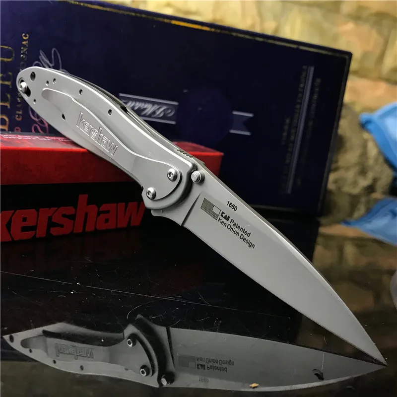 Кершоу 1660 Кен порей Флиппер открывающихся Карманный складной Ножи