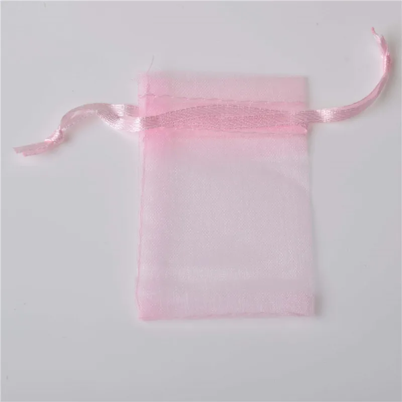 pink 10 шт./лот(11 размеров) Органза Подарочные сумки свадьба день рождения конфеты шоколадные сумочки подарок на Рождество, Хэллоуин коробка упаковочные сумки - Цвет: pink