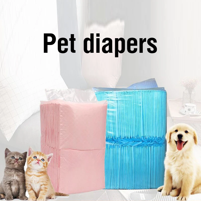 

Супер впитывающие подгузники для домашних животных, подгузники для дрессировки собак, одноразовые здоровые подгузники для кошек и собак, п...