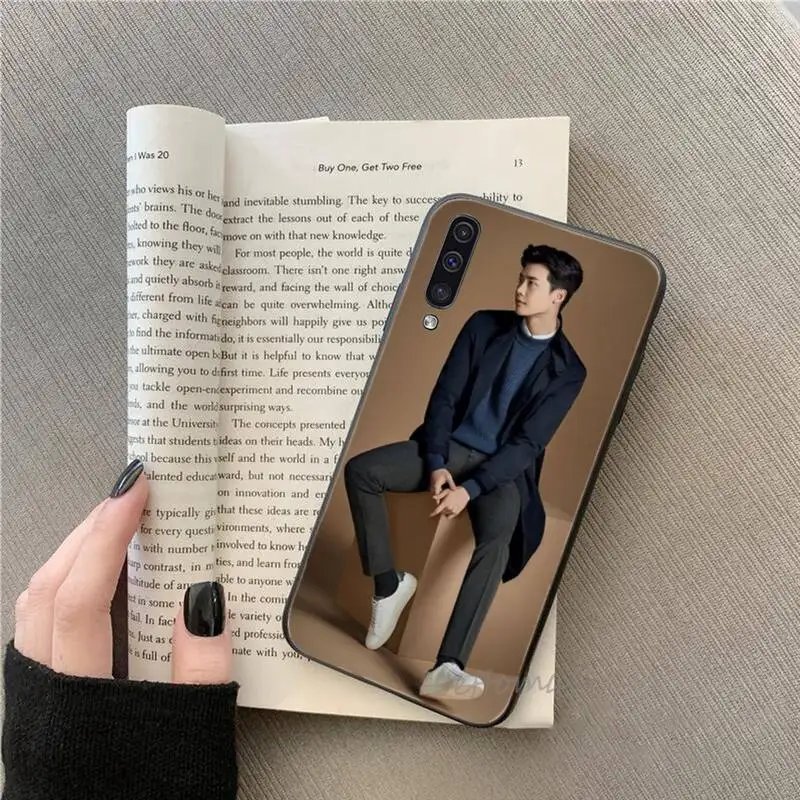 

Korean Lee Jong Suk Phone Case For Samsung galaxy S note 7 8 9 10 20 fe edge A 6 10 20 30 50 51 70 lite plus Soft Silicone