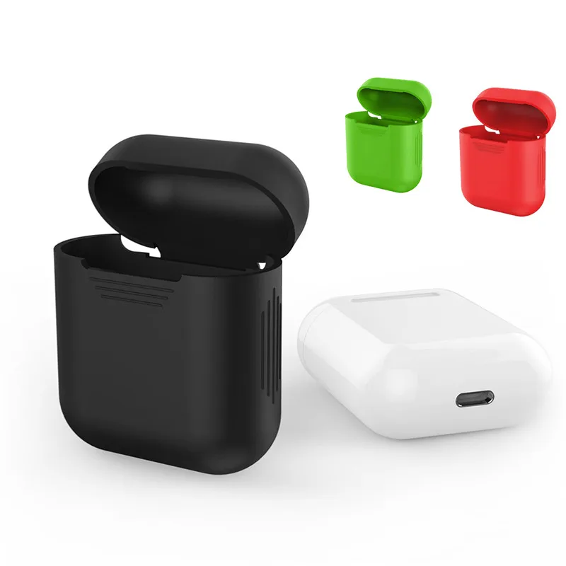 

Protective Earphone Case For Airpods Case Apple Silicone Protective Cover Cute Headphones Cases For Airpods 2/1 Charging Box Bag