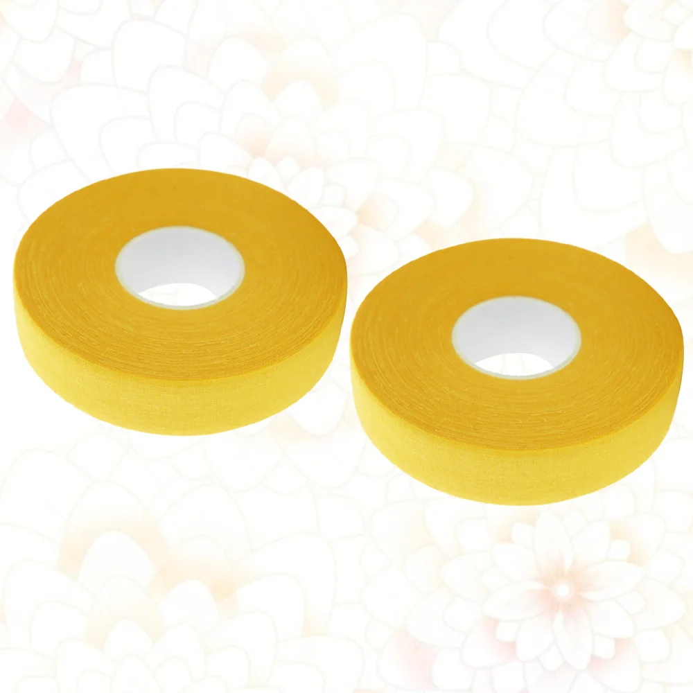 

2 Pcs 20M Hockey Stick Tape Sticky Tape Anti-slip Sports Waterproof Tape Hockey Stick Wrapper for Practice Sports Use (White)