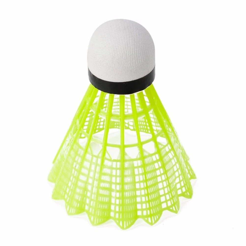 

6Pcs Yellow Nylon Shuttlecock Sport Training Badminton Ball Professional Durable Set practicing match casual playing Tool nice