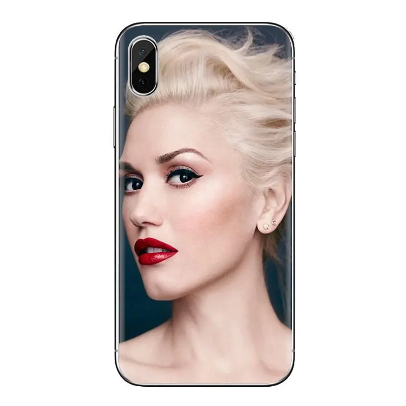 gwen stefani American Female Singer Soft Transparent Cover For iPod Touch Apple iPhone 4 4S 5 5S SE 5C 6 6S 7 8 X XR XS Plus MAX |