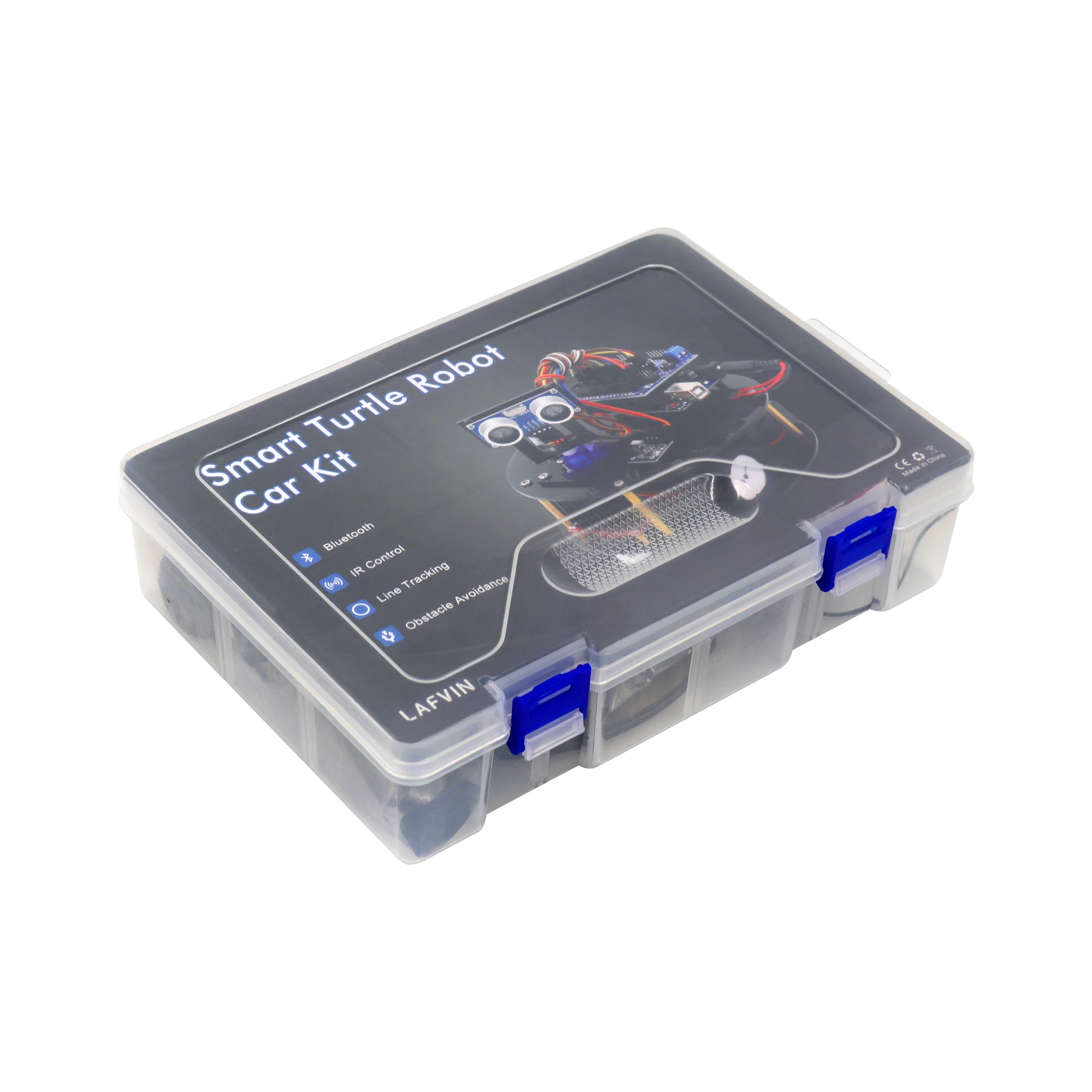 10 компл./лот LAFVIN умная черепаха робот автомобильный комплект для Arduino DIY сборный с