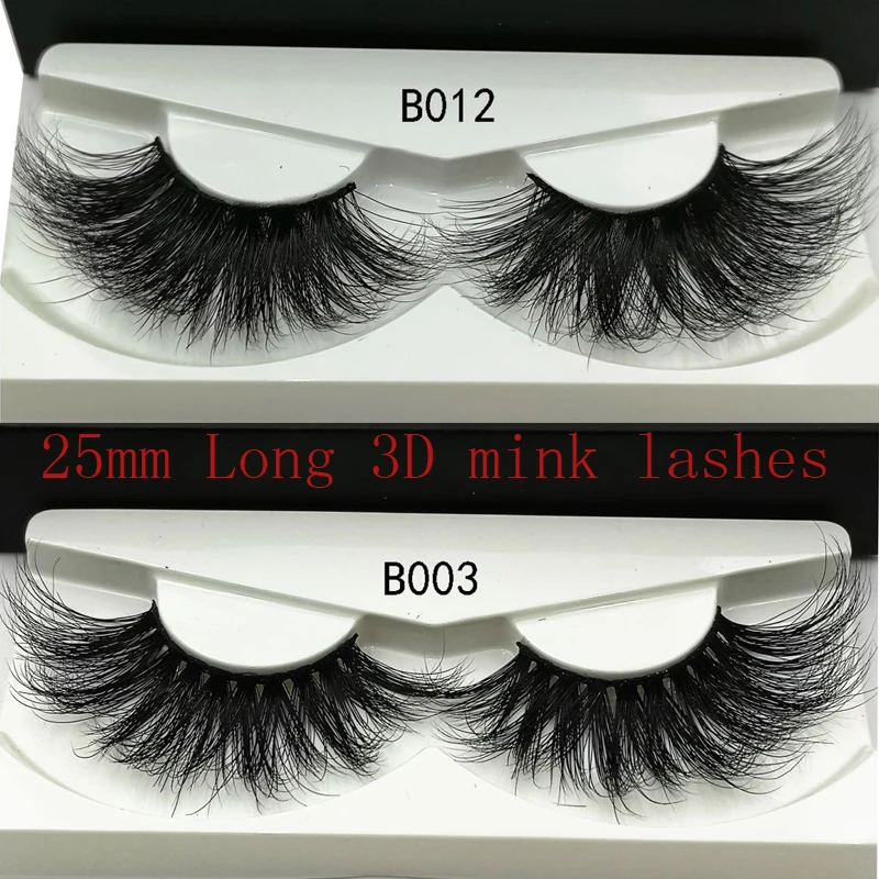

NEW False Eyelashes 5D Mink Eyelashes 25mm Natural Long Lashes High Volume Fluffy Eyelash Cruelty Dramatic Lash Makeup