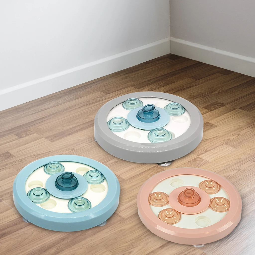 

Puppy Dog Puzzle Toy Feeder Bowl Anti Choke Training Game Toys Pet Supplies
