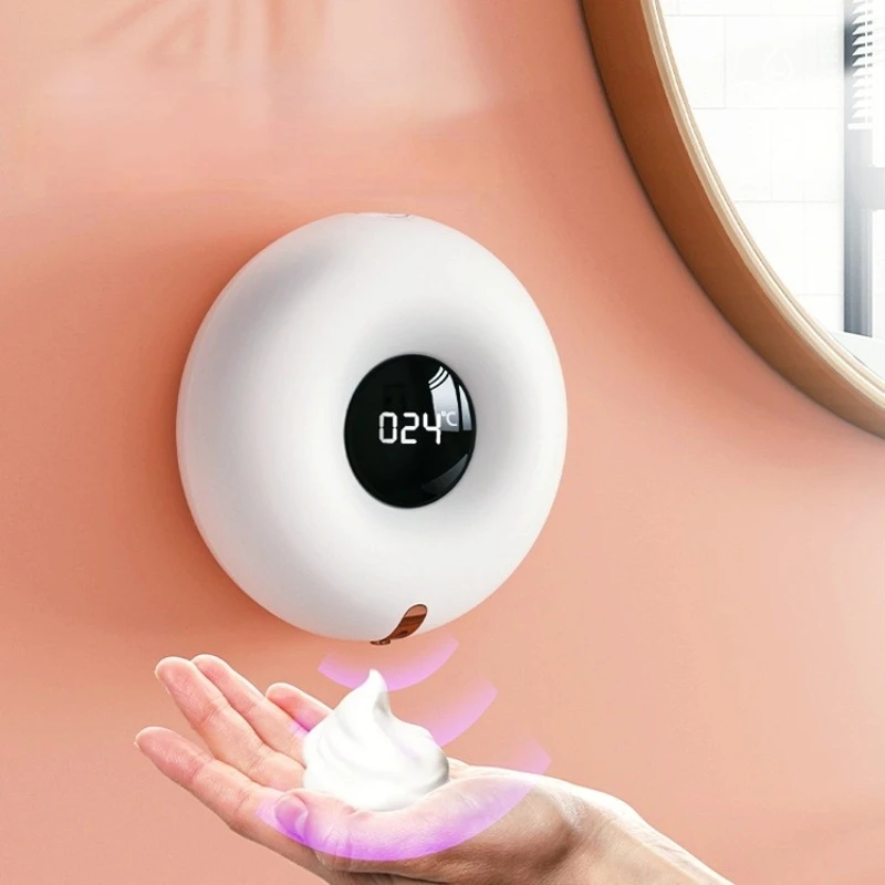 

Non-contact Automatic Soap Dispenser Wall-mounted Disinfectant Dispenser Foam Soap Pump Bottle Disinfection Machine Soap Pump