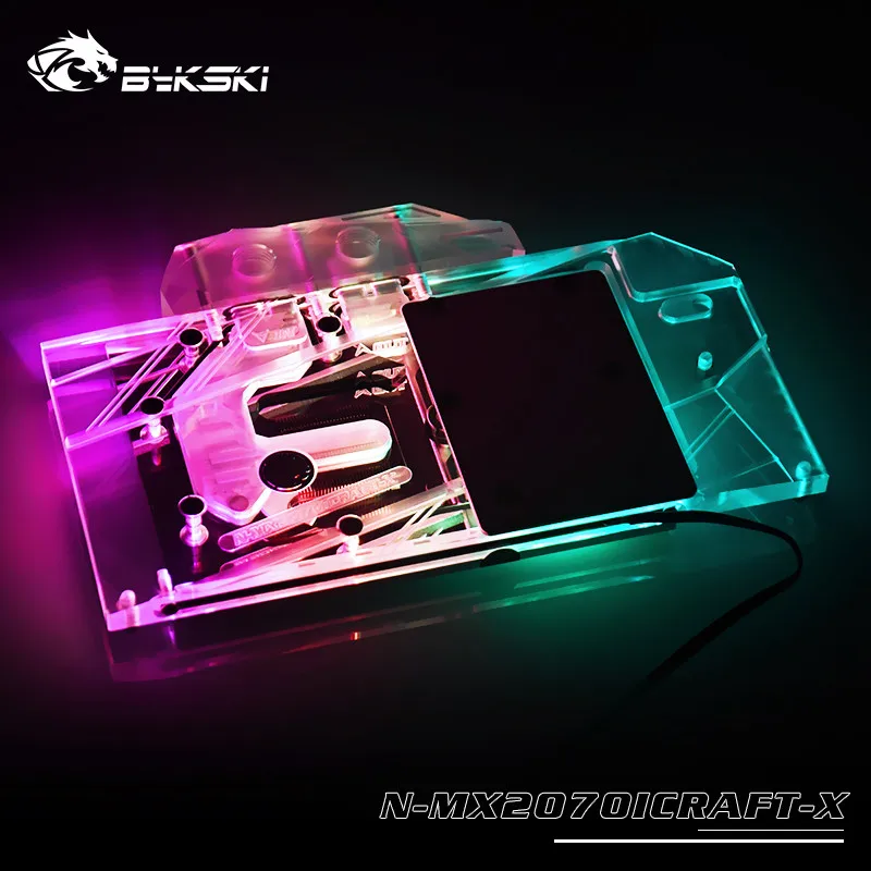 Водяной блок Bykski для Maxsun Geforce RTX 2060 iCraft 6G/2070 8G/2060 Super 8G|Кулеры и системы охлаждения