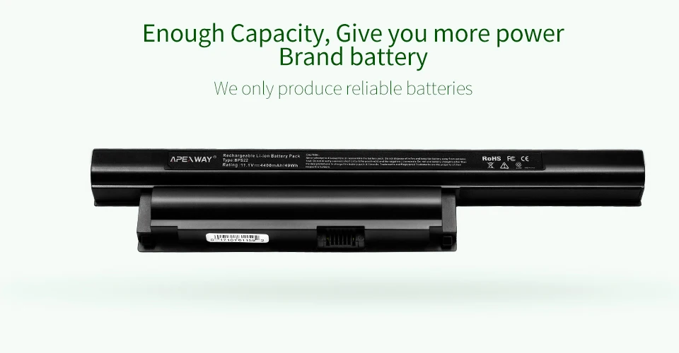 4400mAh аккумулятор для ноутбука SONY VGP-BPS22 для vaio VPC-E1Z1E VPC-EA1 VPC-EA16E VPC-EA16FA/W VPC-EA1S VPC-EA1Z1E VPC-EA21FDT