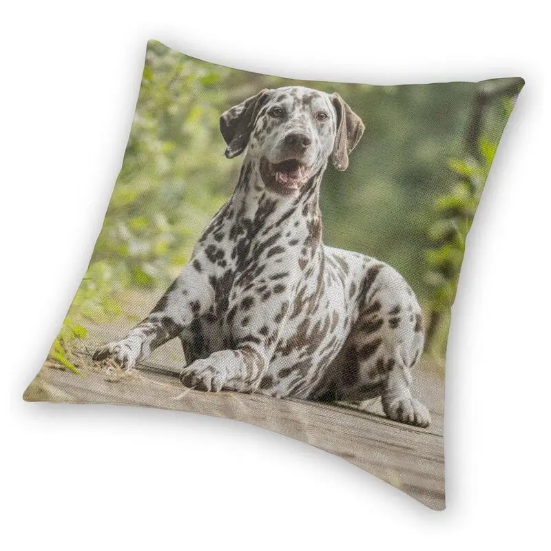 Милый далматинец собака чехол для подушки с принтом размером 45*45 см украшения 3D