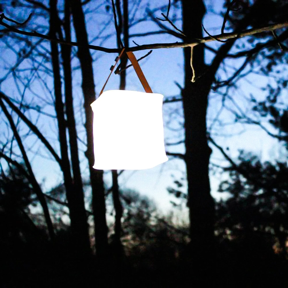 Airbag Solar inflable plegable, luz de Camping con USB, con funci&oacute;n de carga de tel&eacute;fono m&oacute;vil, para Camping y viajes-2