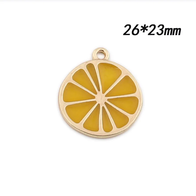 5 шт./лот вишня Клубника Лимон арбуз Шарм фрукты для изготовления ювелирных