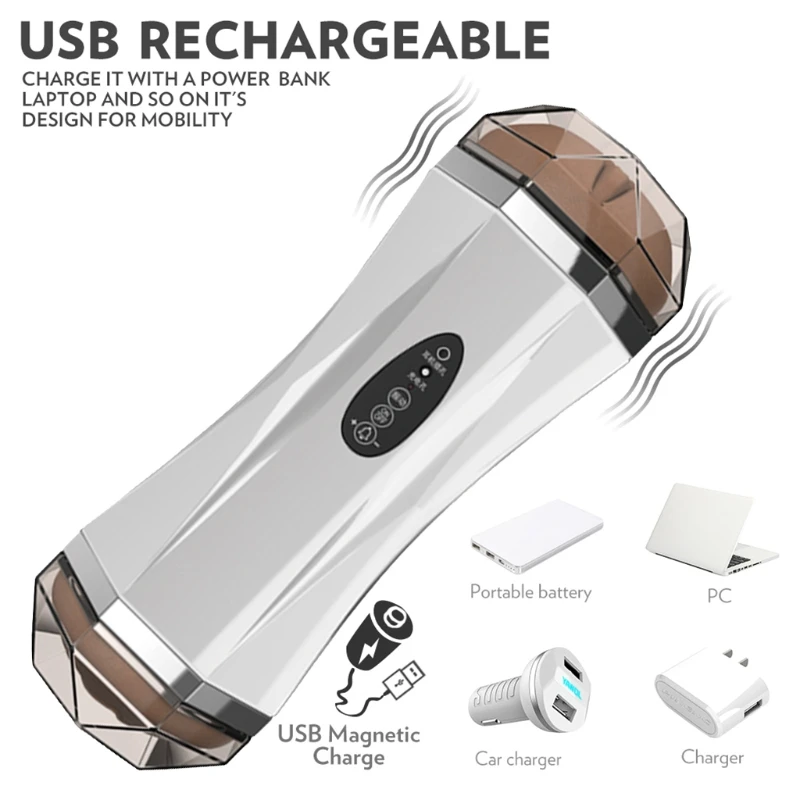 Полностью свободные руки воспроизведение 8 режимов вибрации полностью