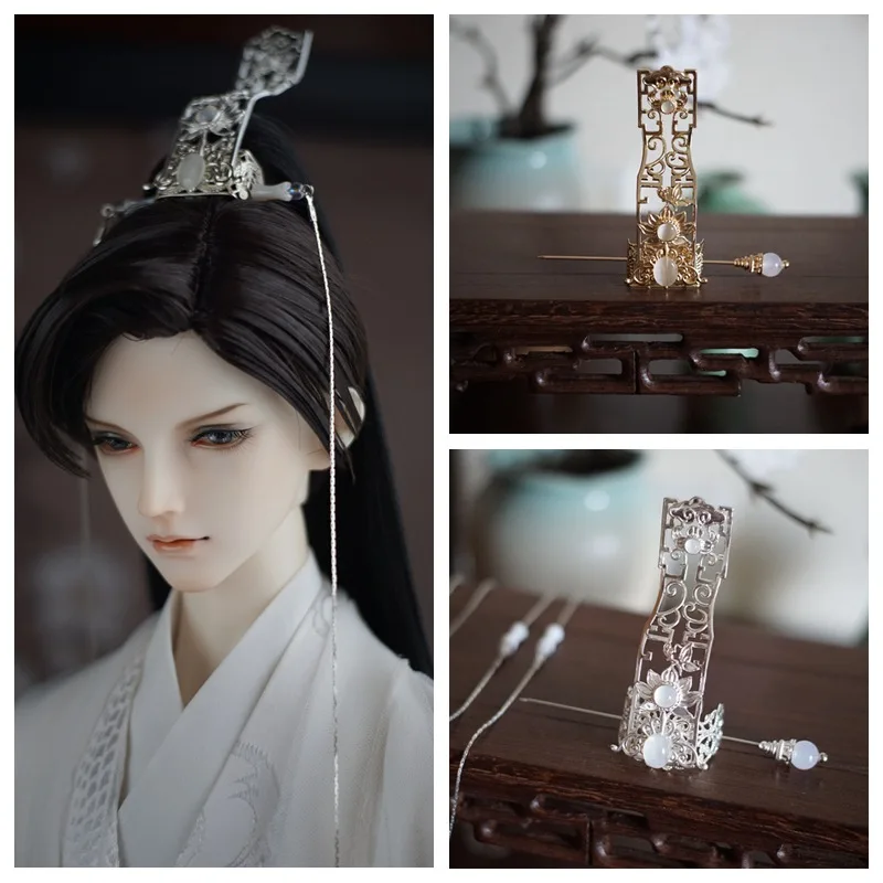 Аксессуар для куклы в масштабе 1/3 BJD SD парик старинный костюм головной убор корона