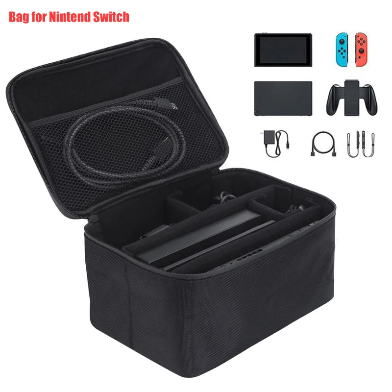 Портативная сумка большой емкости для Nintendo Switch защитная хранения игр