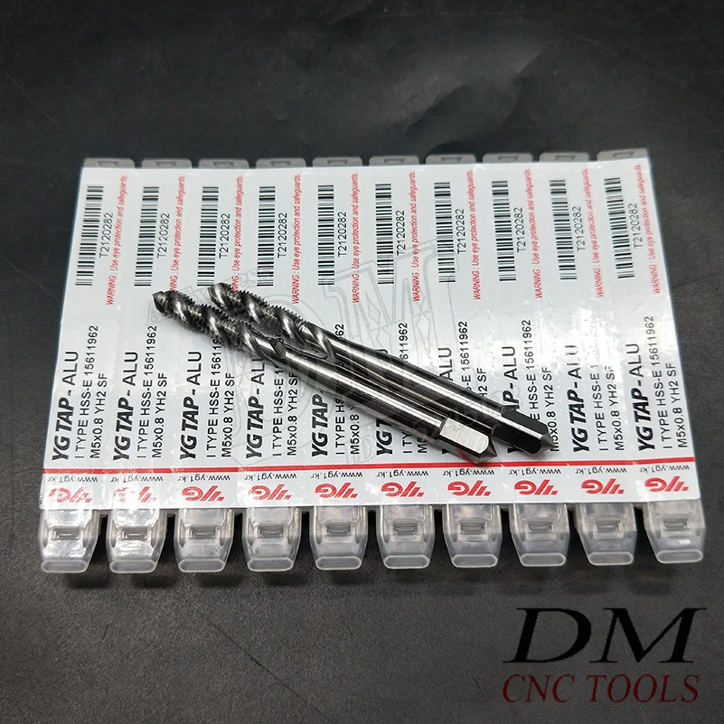 

M5*0.8 M4*0.7 Spiral Tap for Aluminum threading tool thread cut metal lathe tools screw tap threading drill bit