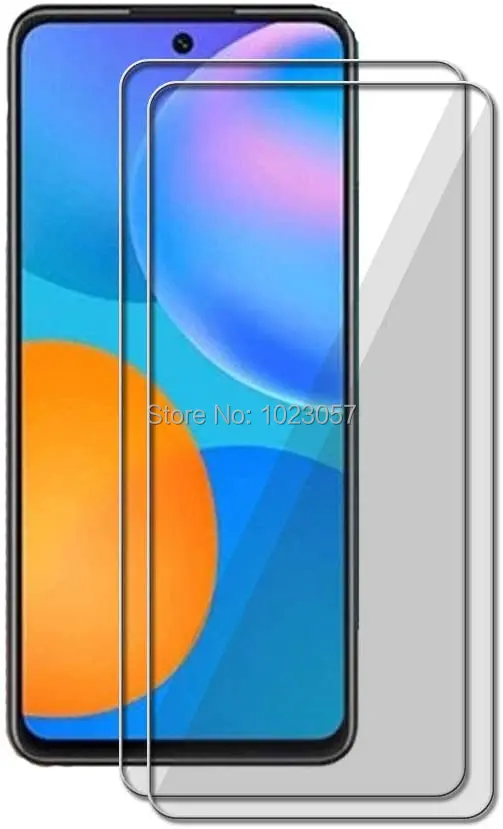 2 шт. 9H для huawei p smart 2021 закаленное стекло защита экрана|Защитные стёкла и плёнки